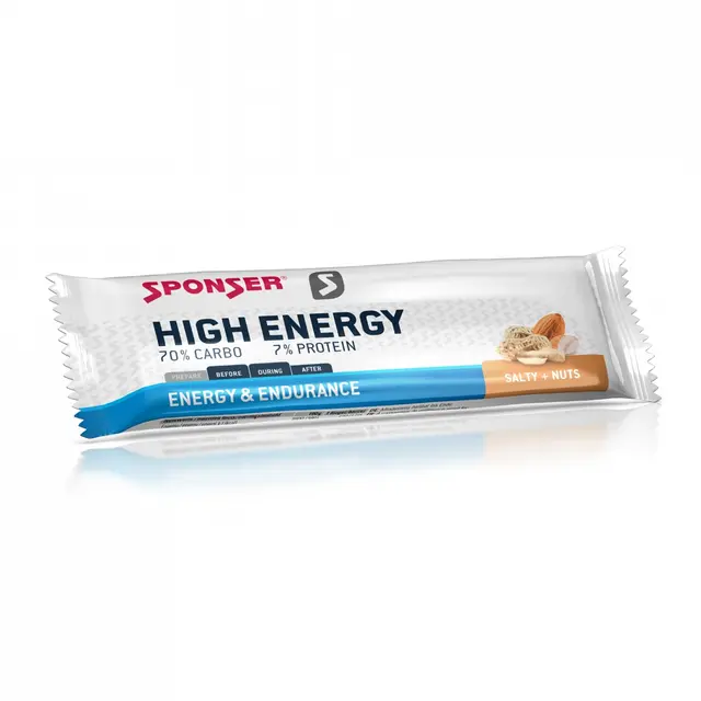 Sponser High Energy Bar Salty+Nuts 